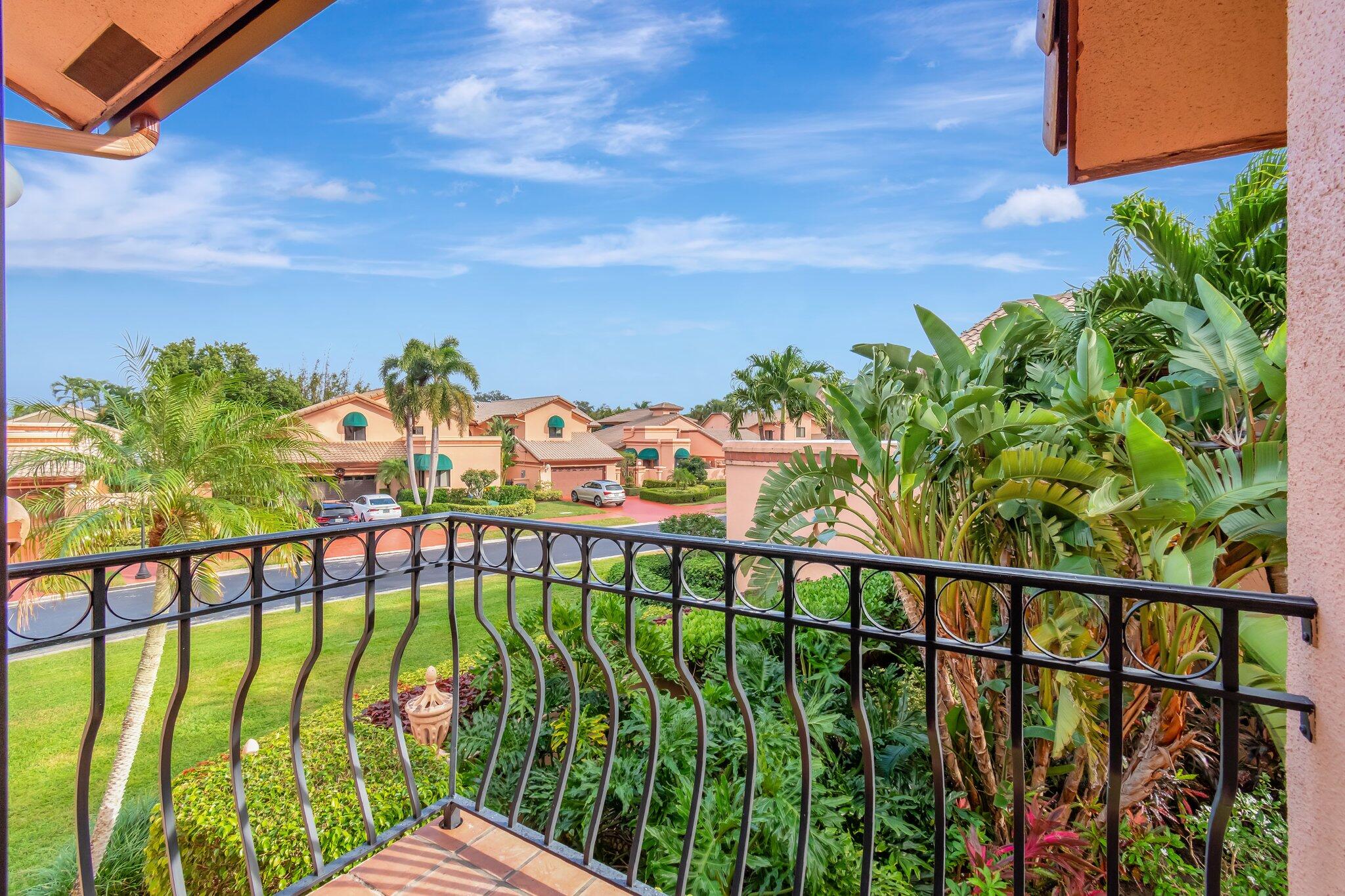 6427 Via Rosa Boca Raton, FL 33433 - Photo 63 of 80 a view of swimming pool from a balcony