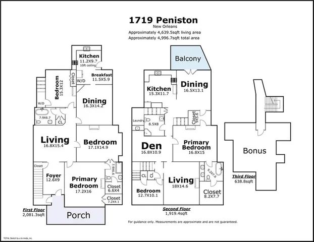 $875,000 | 1719-21 Peniston Street, New Orleans, LA 70115