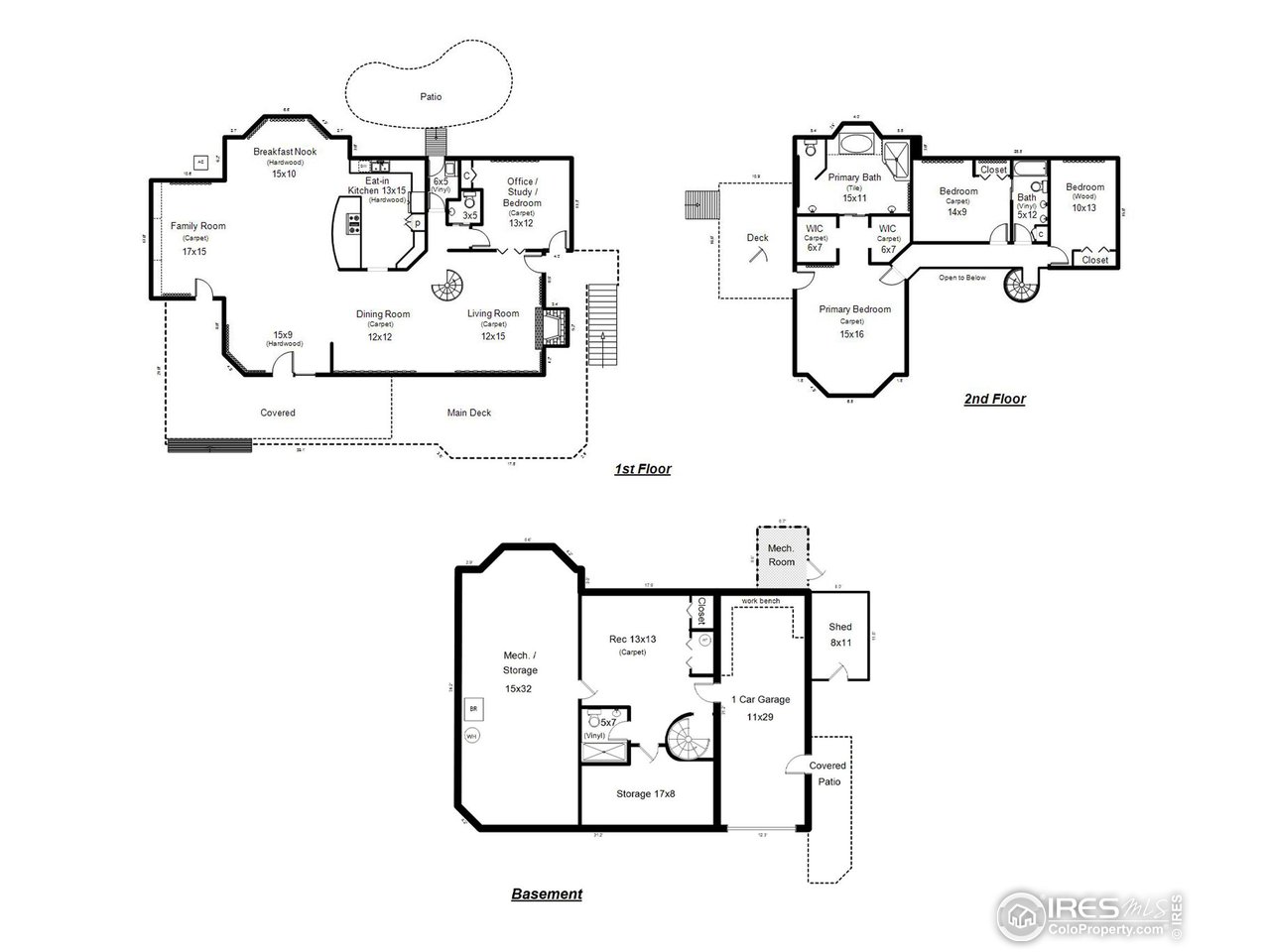 297 Broken Fence Road Boulder, CO 80302 - Photo 39 of 39 Floorplans