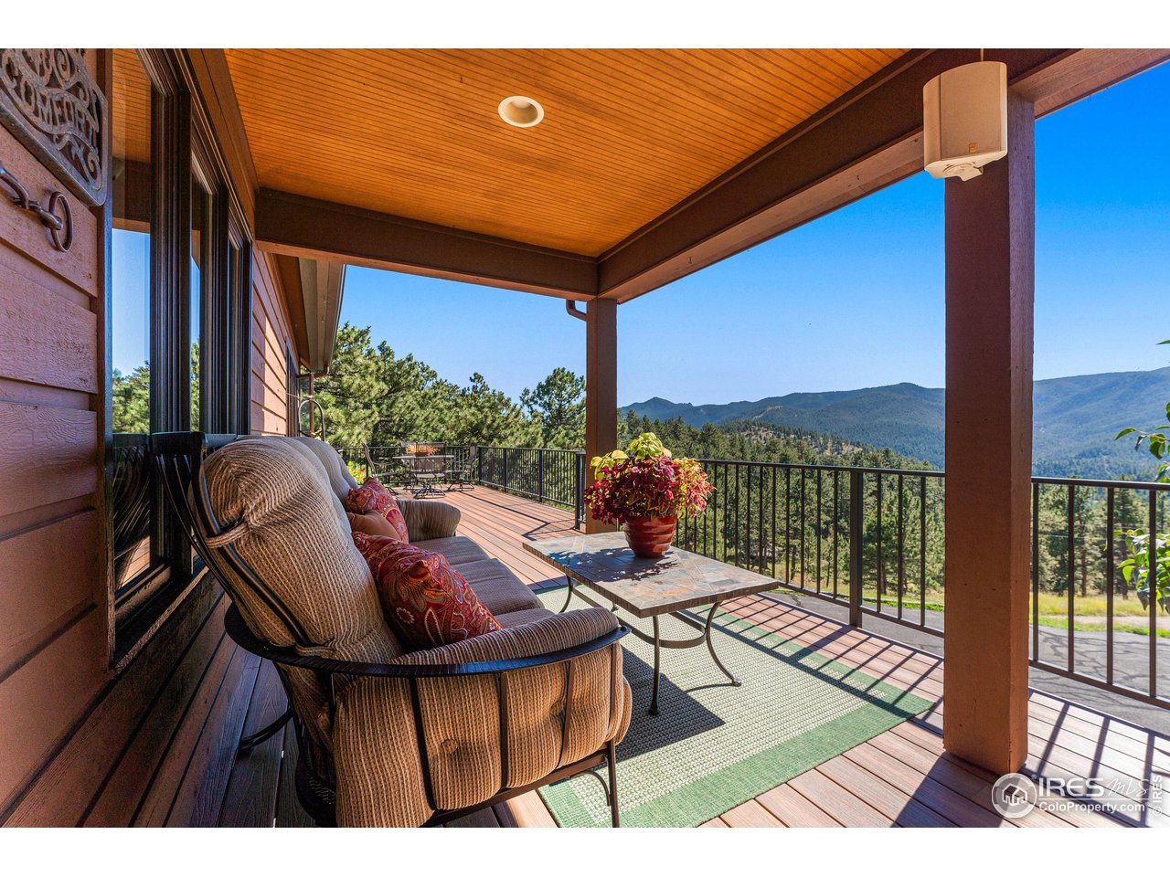 297 Broken Fence Road Boulder, CO 80302 - Photo 4 of 39 Welcome home! - Wrap around front deck with southern views