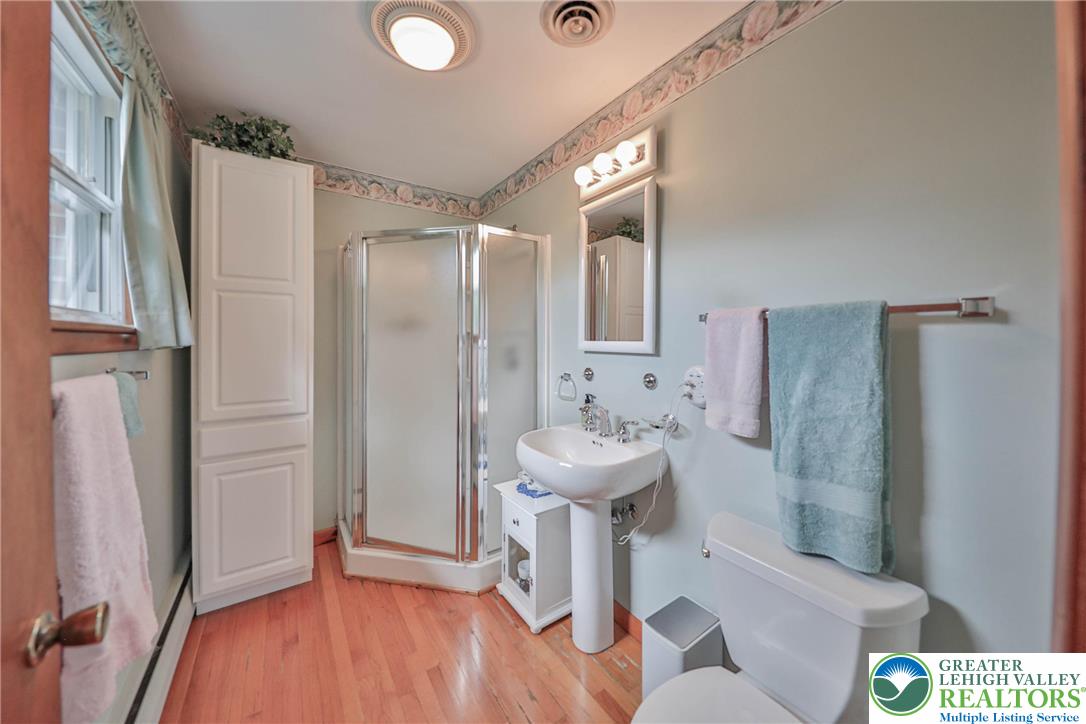 141 East Berger Street Emmaus, PA 18049 - Photo 19 of 49 a bathroom with a sink toilet and shower