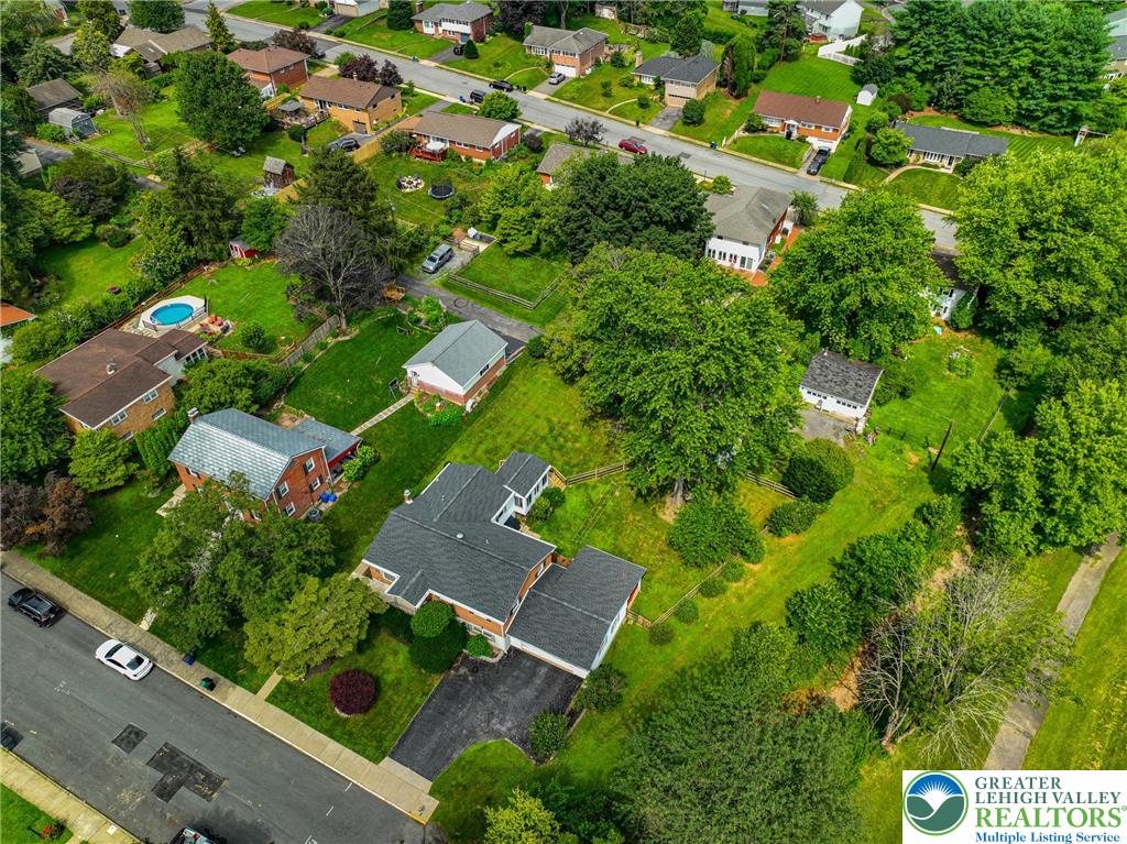 141 East Berger Street Emmaus, PA 18049 - Photo 43 of 49 an aerial view of a house with a yard