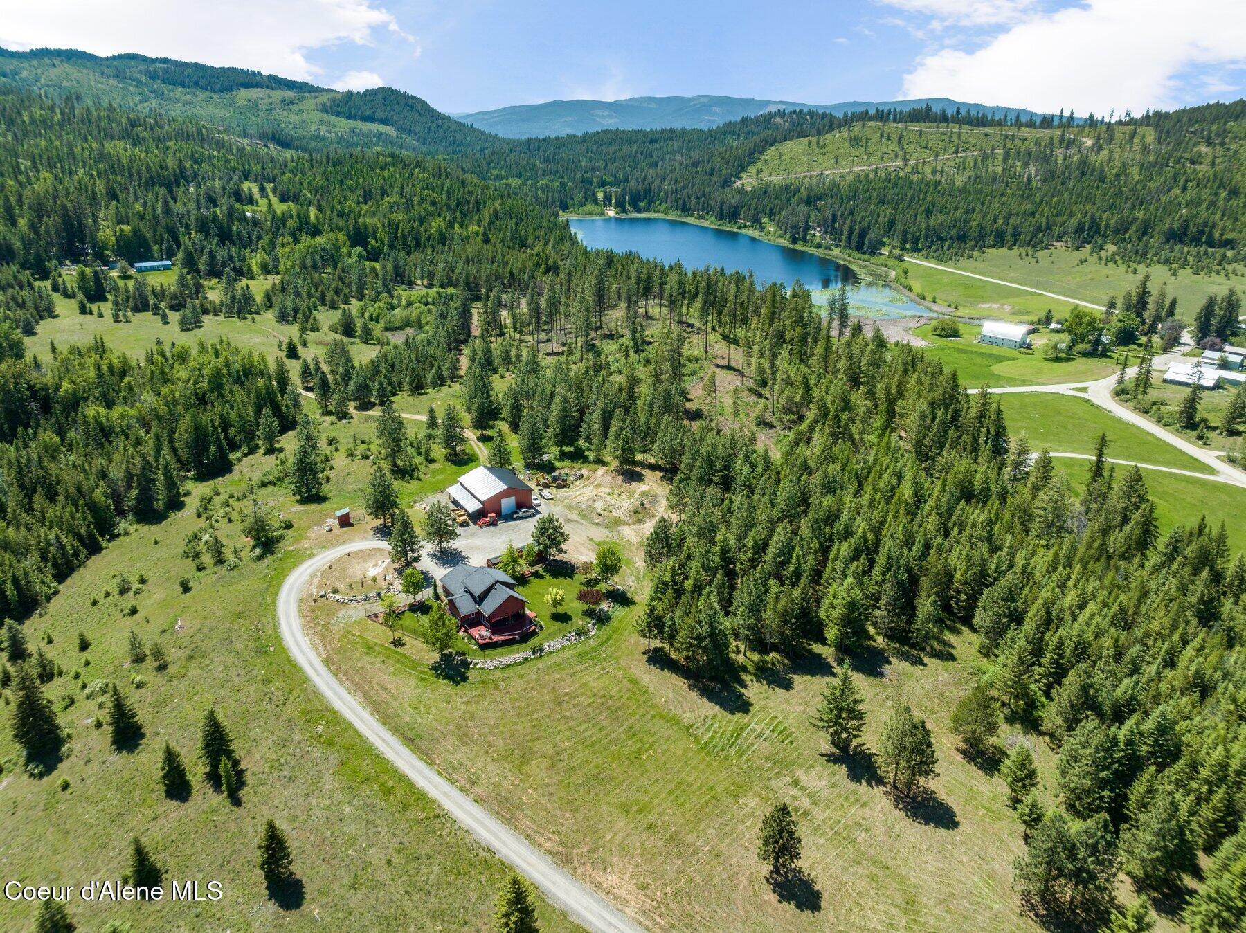 2902 Jewel Lake Road Sagle, ID 83860 - Photo 42 of 51 Aerial View Minutes to Jewel Lake