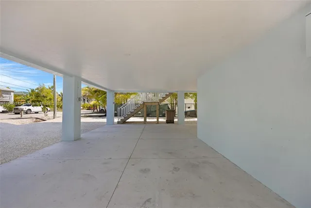 a view of a city from a balcony