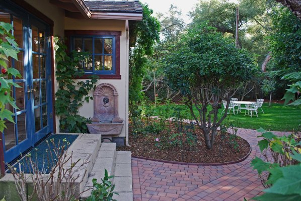 2516 Sycamore Canyon Road Montecito, CA 93108 - Photo 12 of 15 a front view of a house with a yard