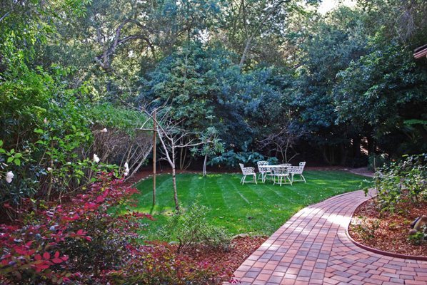 2516 Sycamore Canyon Road Montecito, CA 93108 - Photo 13 of 15 a view of a chair and table in the garden