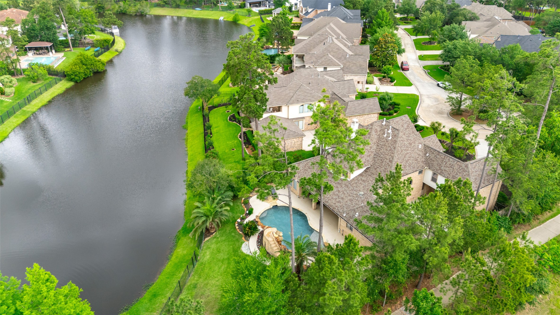 3 Mosaic Point Place Spring, TX 77389 - Photo 3 of 46 Lovely waterfront to Lake Paloma