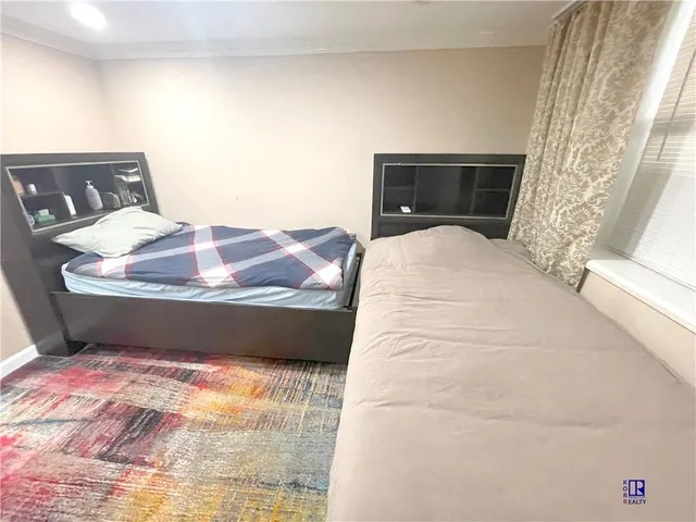 a close view of washer and dryer