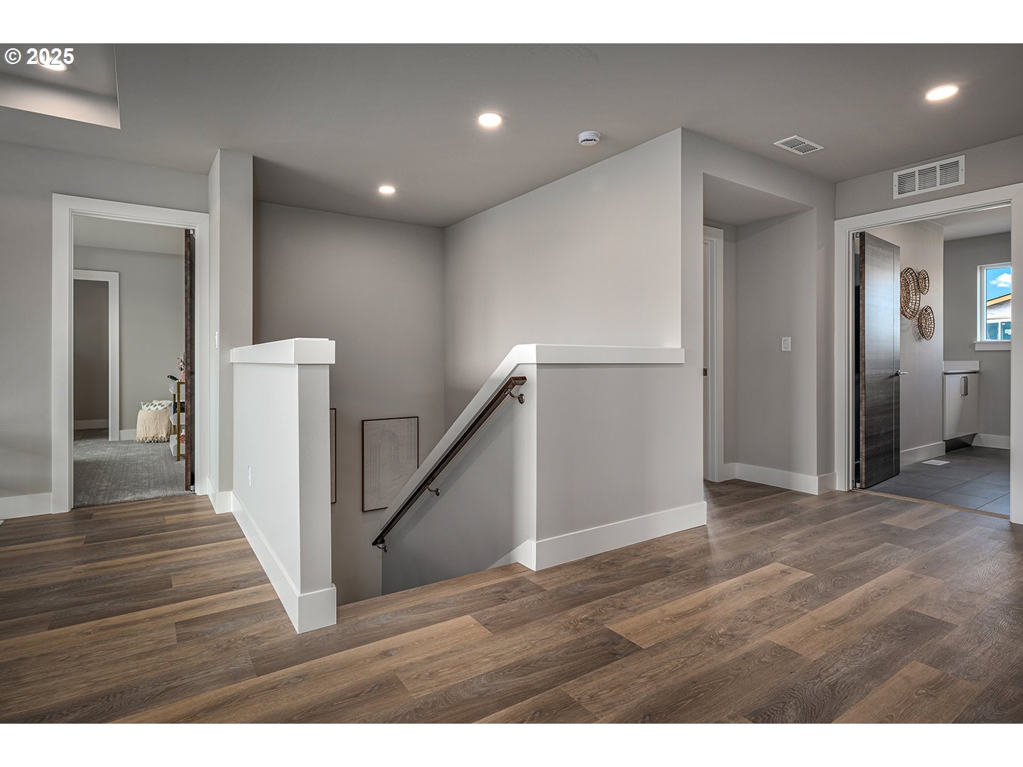 7083 Southwest Alder Lane Wilsonville, OR 97070 - Photo 17 of 35 a view of entryway with wooden floor