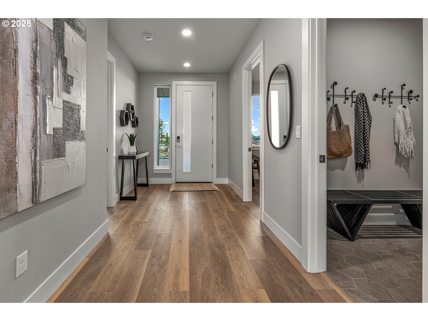 7083 Southwest Alder Lane Wilsonville, OR 97070 - Photo 4 of 35 a view interior of a house with wooden floor