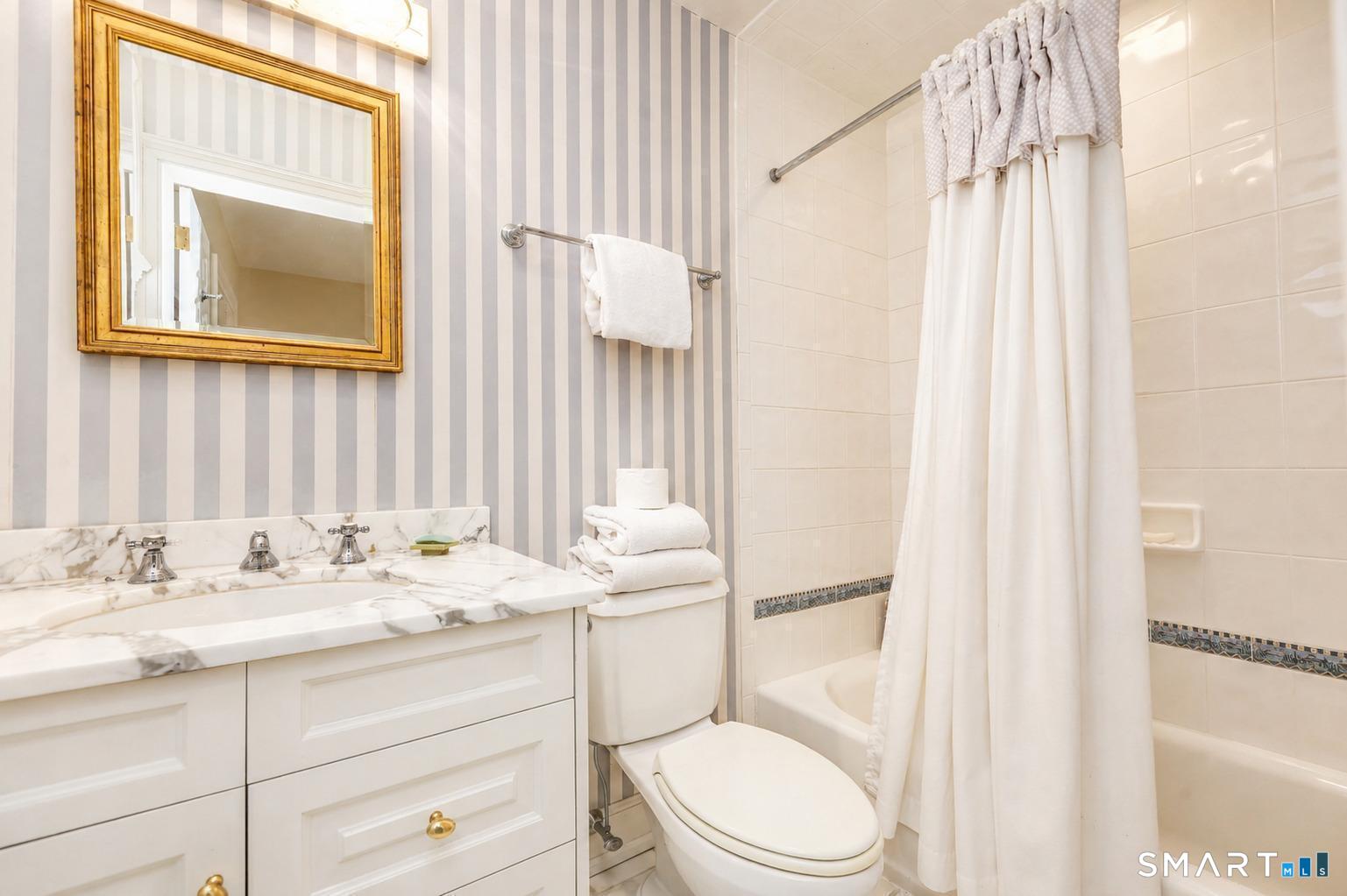 1681 Fairfield Beach Road Fairfield, CT 06824 - Photo 27 of 36 First Floor Guest Suite Bathroom