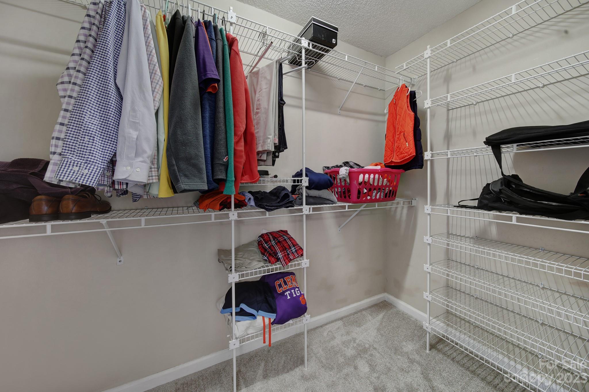 524 Whitehead Court Fort Mill, SC 29708 - Photo 24 of 45 a view of walk in closet with clothes and shoes