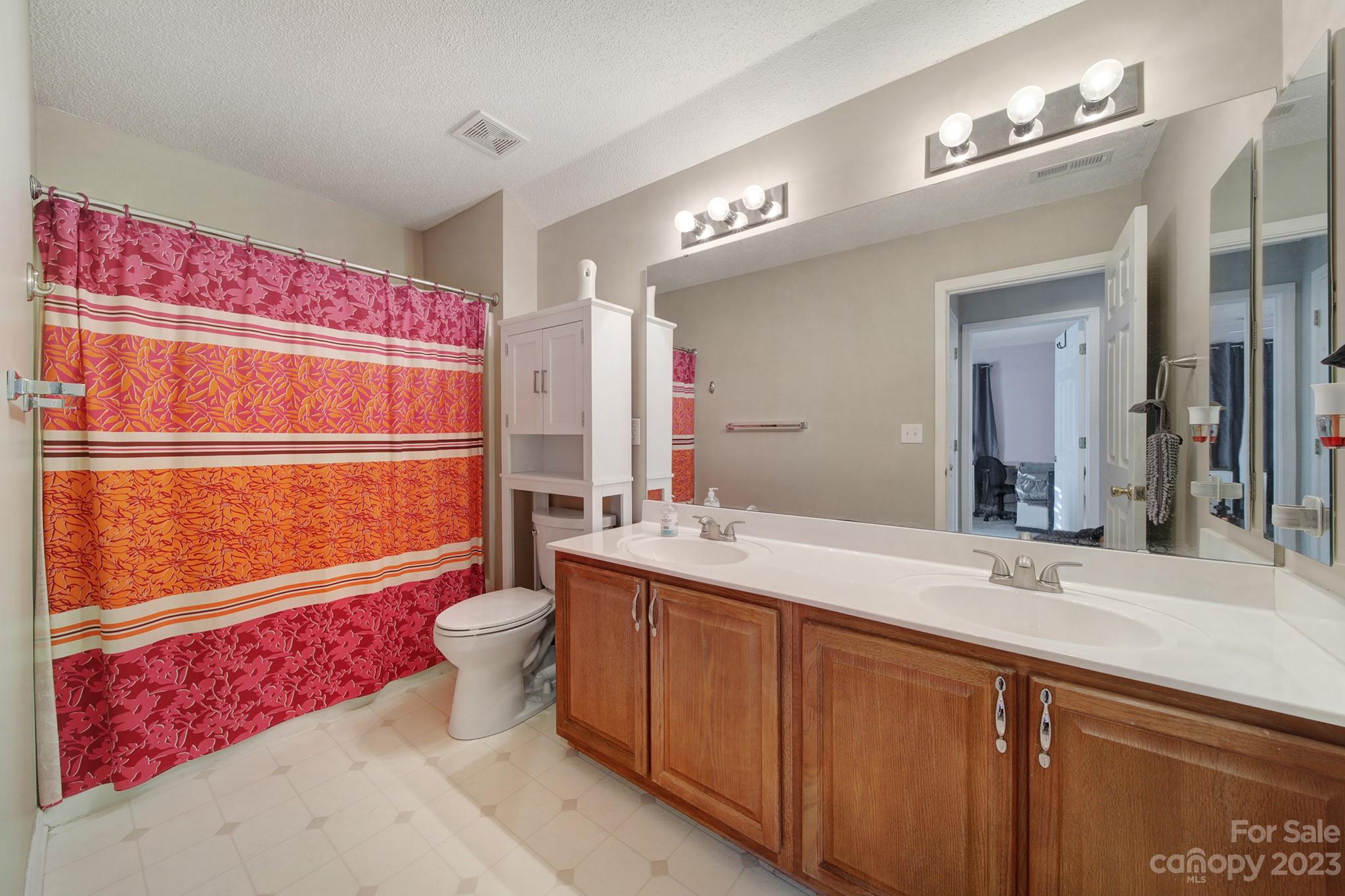 524 Whitehead Court Fort Mill, SC 29708 - Photo 31 of 45 a bathroom with a double vanity sink mirror and toilet