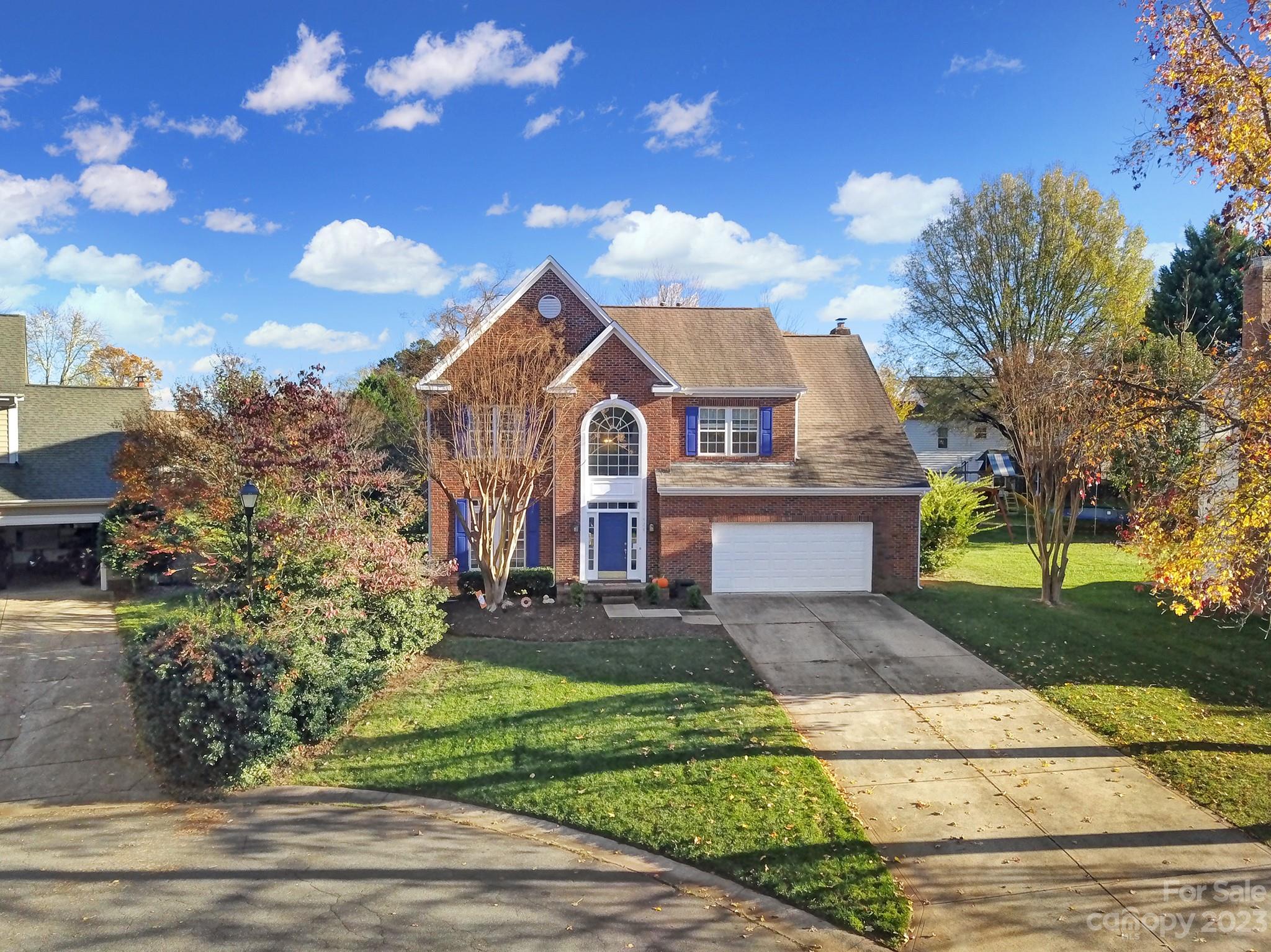 524 Whitehead Court Fort Mill, SC 29708 - Photo 42 of 45 a front view of a house with a yard and garage