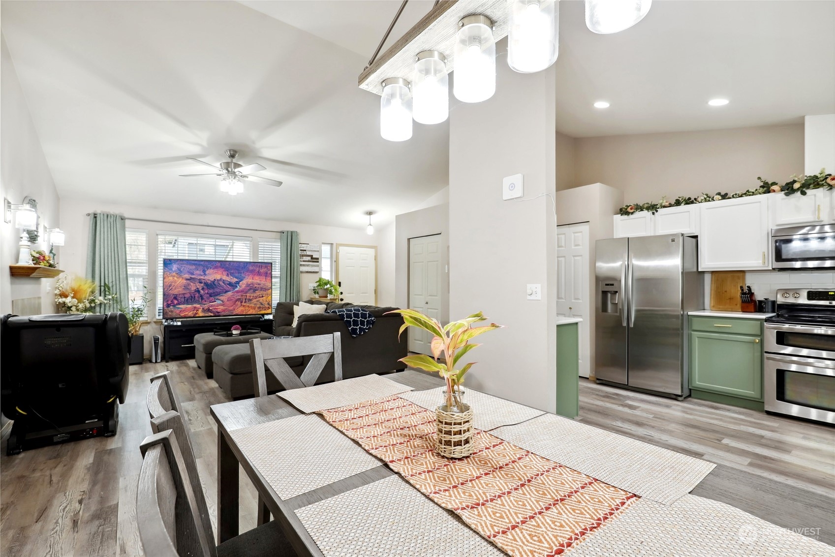 2977 Lowren Loop Port Orchard, WA 98366 - Photo 17 of 33 a view of a dining room with furniture