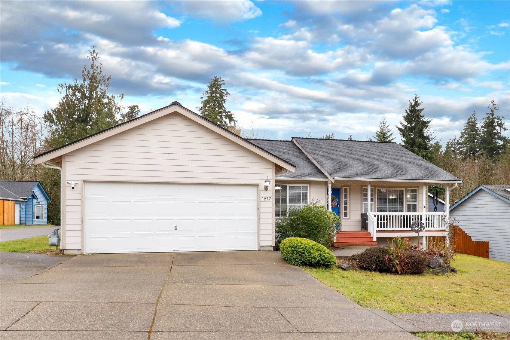 2977 Lowren Loop Port Orchard, WA 98366 - Photo 33 of 33 a view of outdoor space yard and garage