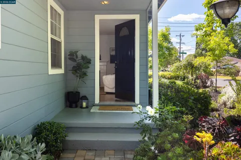 a house with a outdoor space
