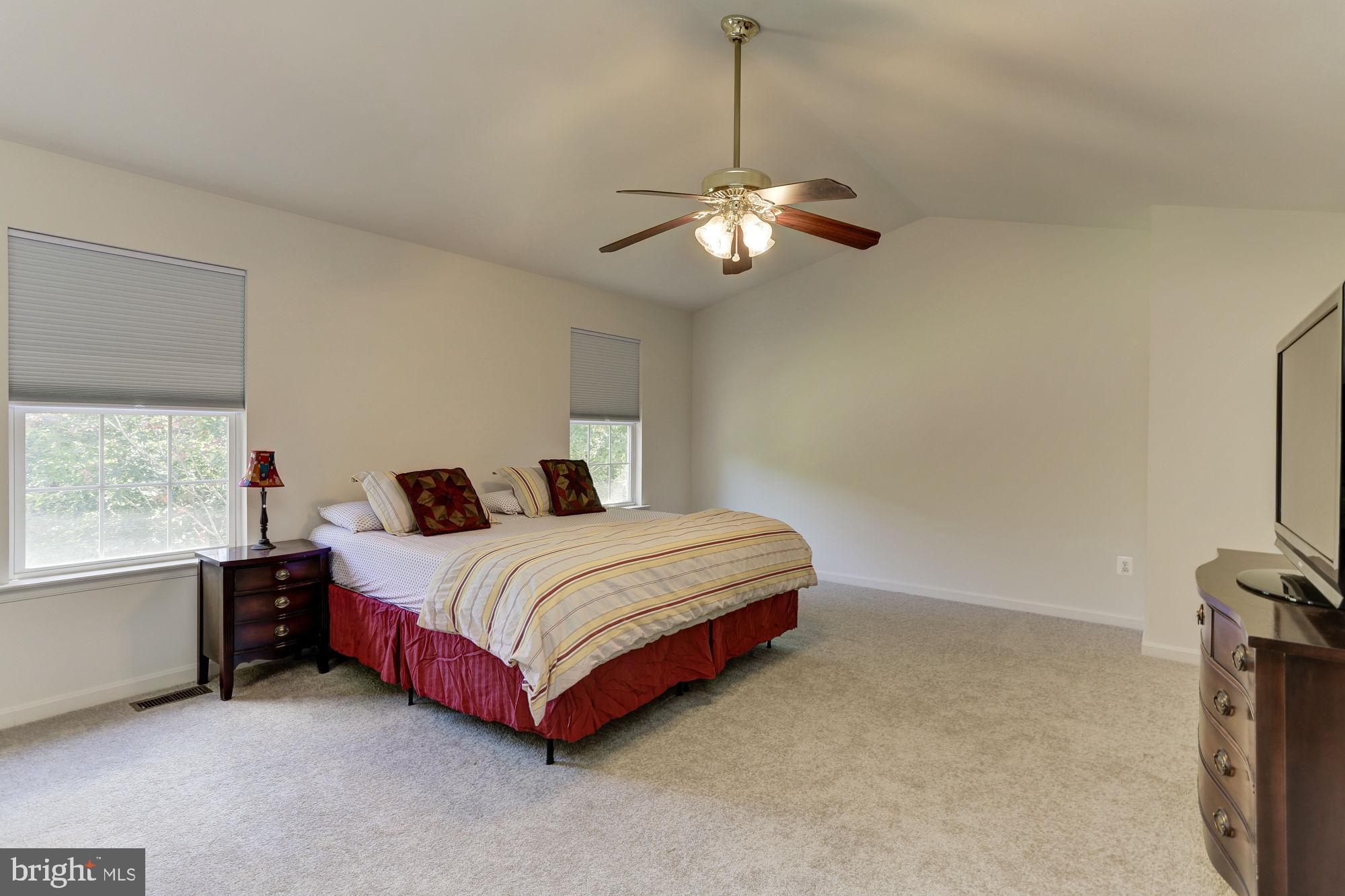 10689 Stansfield Road Laurel, MD 20723 - Photo 19 of 52 Primary bedroom with vaulted ceilings