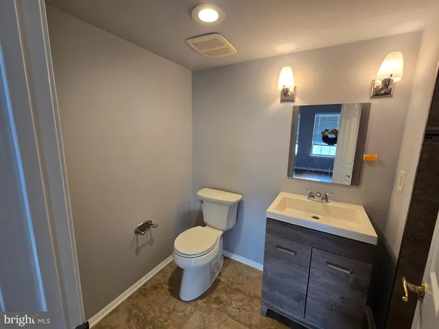 a close view of closet