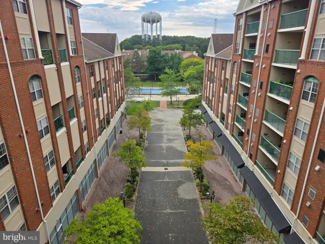 a view of an entrance door of the building