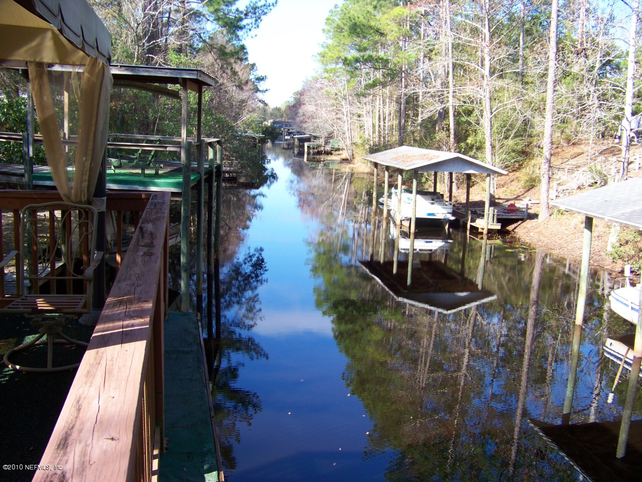 206 Clearwater Road Satsuma, FL 32189 - Photo 14 of 20 View of canal leads to Dunns Creek