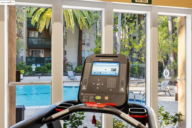 a view of a pathway both side of the house