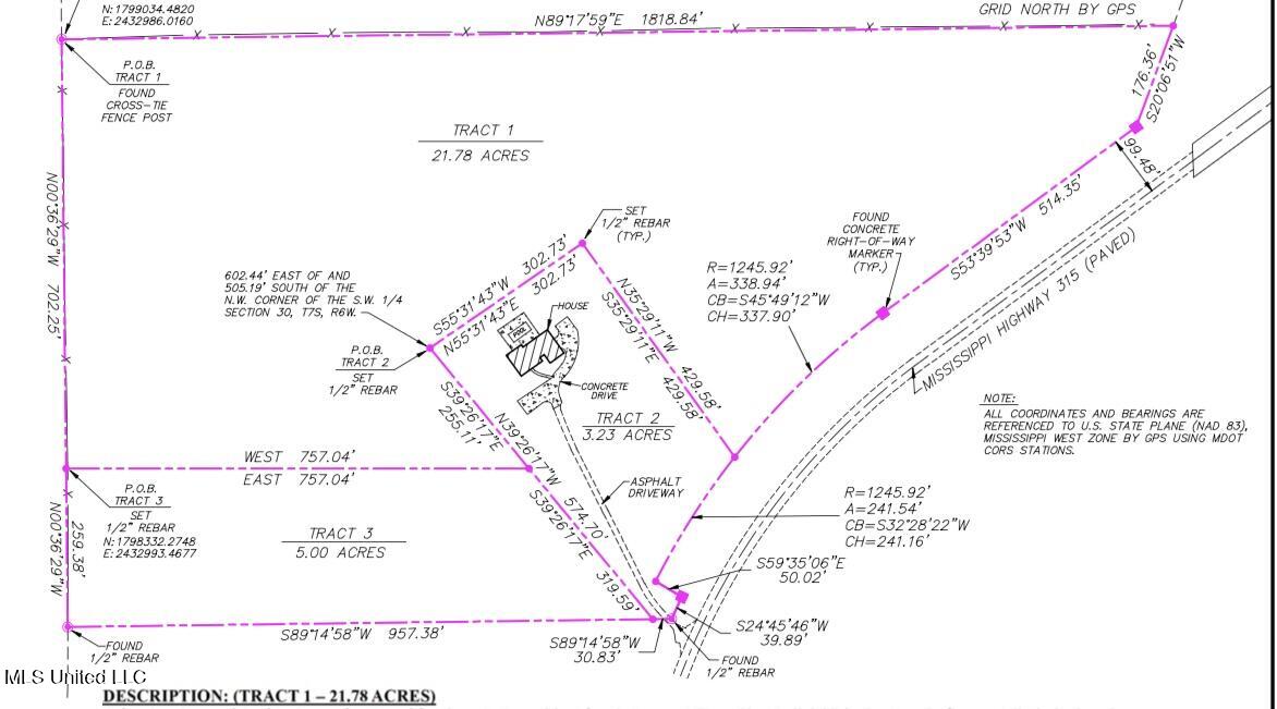0 Ms-315 Sardis, MS 38666 - Photo 2 of 3 sardis land 1