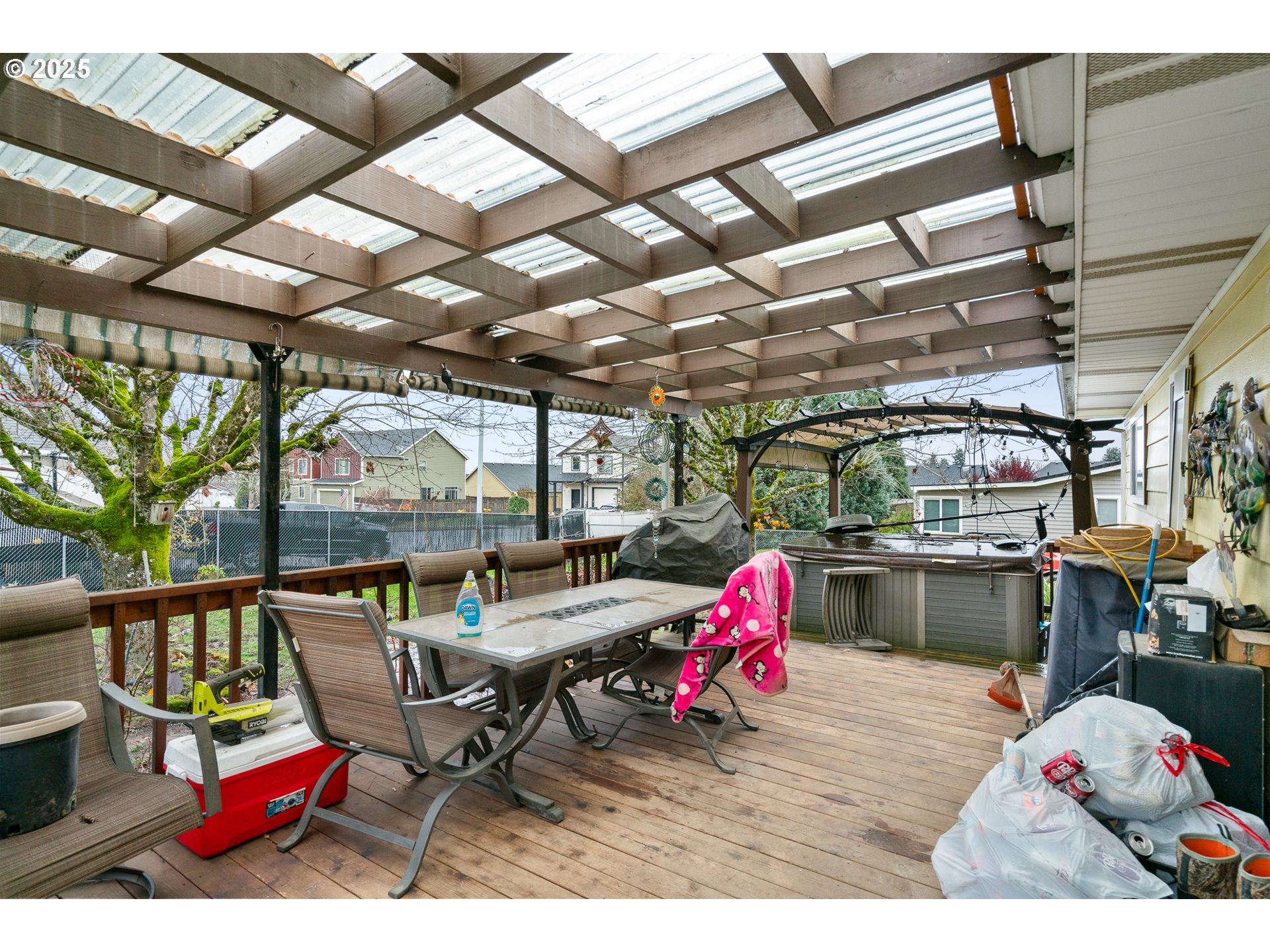 319 Monitor Road Silverton, OR 97381 - Photo 24 of 32 a view of a chairs in wooden deck