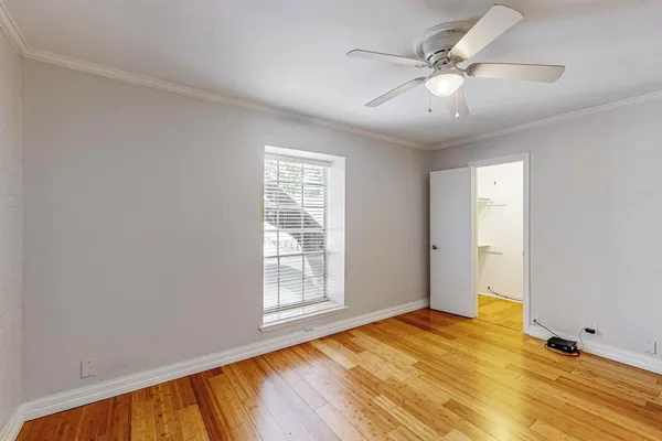 wooden floor in an empty room