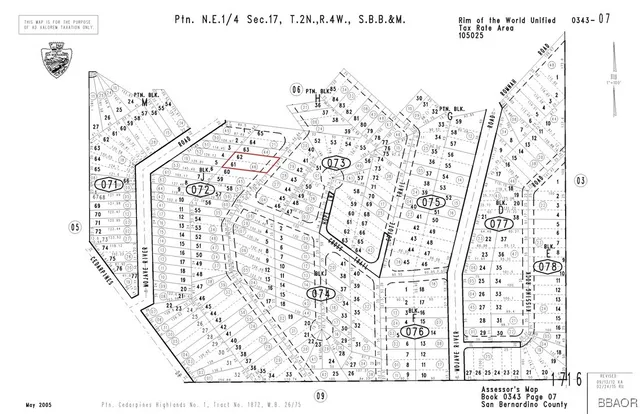 $5,500 | 0 Mojave River, Cedarpines Park, CA 92322