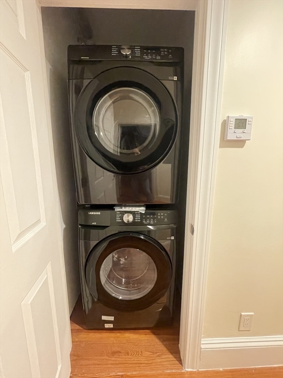 1616 Beacon Street, Unit 3 Brookline, MA 02446 - Photo 11 of 17 a utility room with dryer and washer
