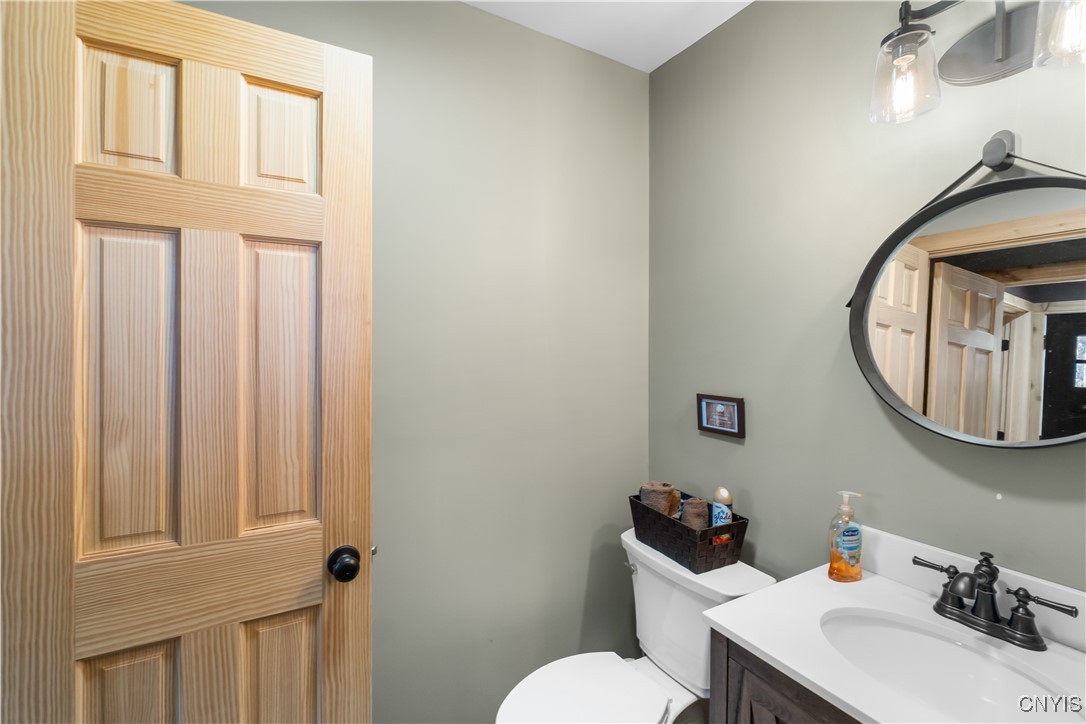 439 Towsley Road Pulaski, NY 13142 - Photo 19 of 42 Half bathroom on the first floor