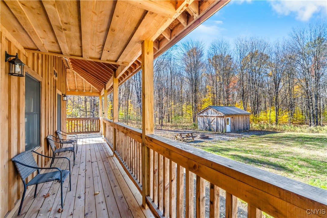 439 Towsley Road Pulaski, NY 13142 - Photo 27 of 42 The view from the porch!