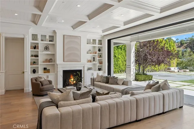 a kitchen with a sink stove and refrigerator