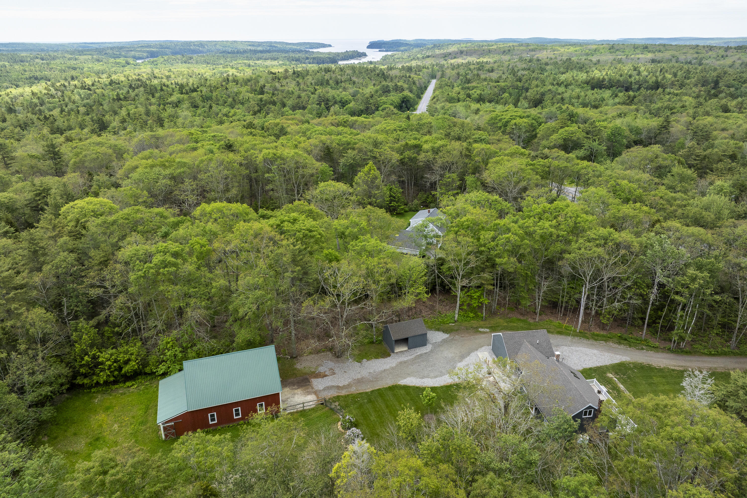 936 Highway 129 Walpole, ME 04573 - Photo 50 of 50 Aerial view south 936 ME-129 Walpole, ME