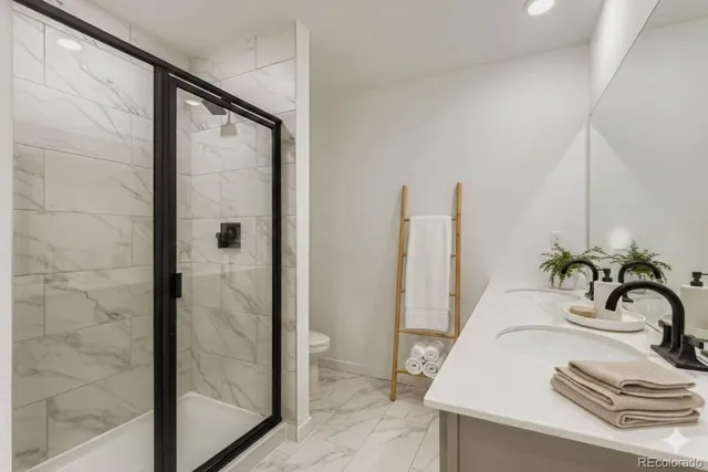 a view of a yard with an outdoor space