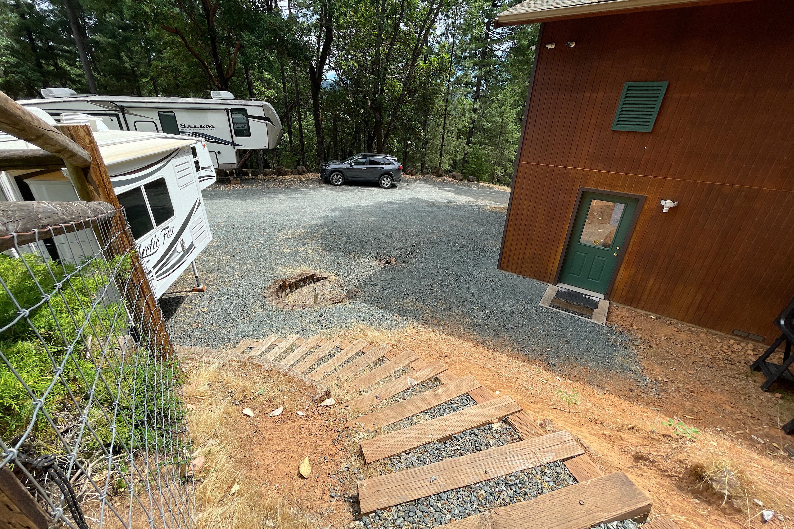 856 Greentree Loop Grants Pass, OR 97527 - Photo 55 of 62 a view of a backyard with sitting area