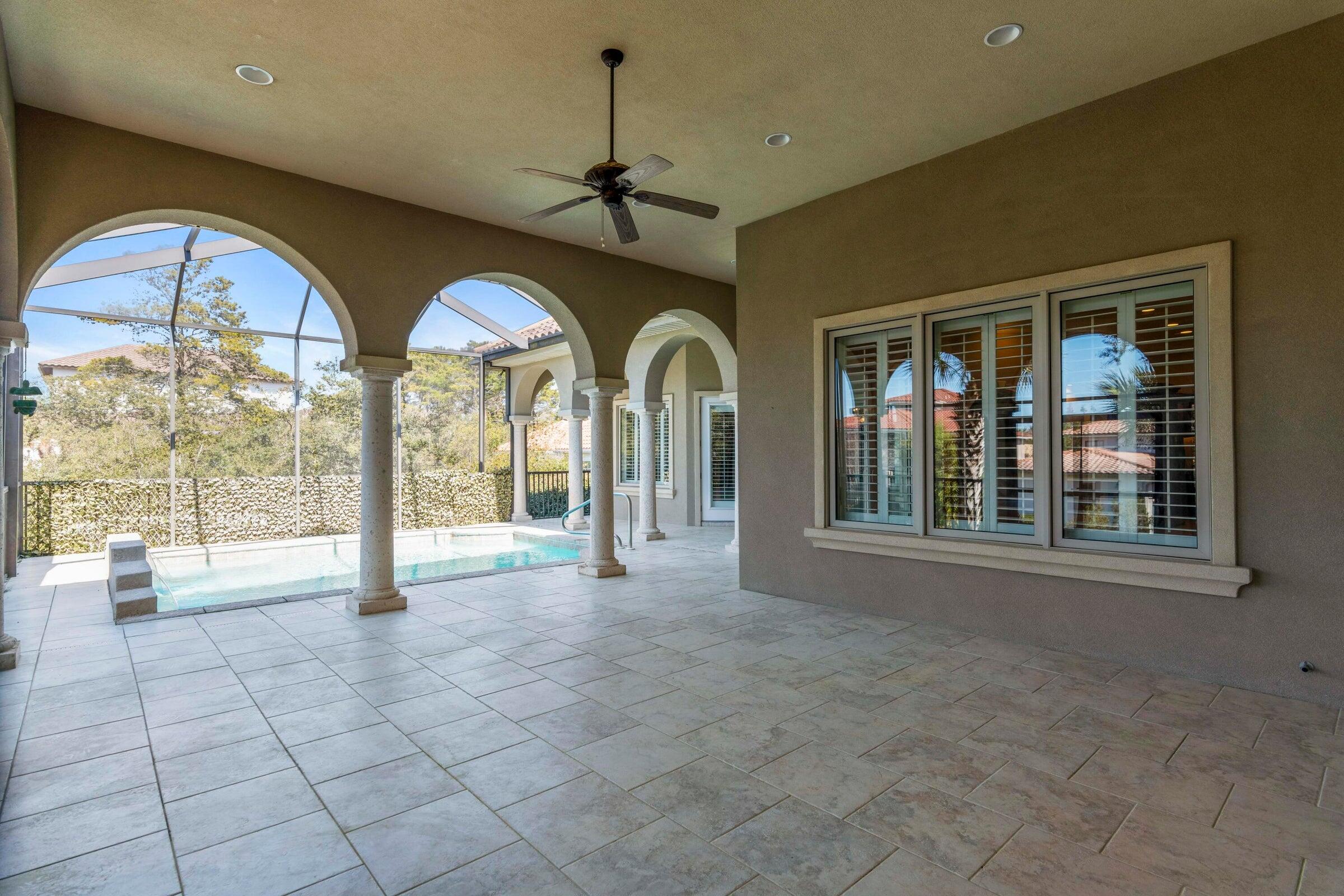 322 Emerald Ridge Santa Rosa Beach, FL 32459 - Photo 32 of 43 Rear Porch & Pool