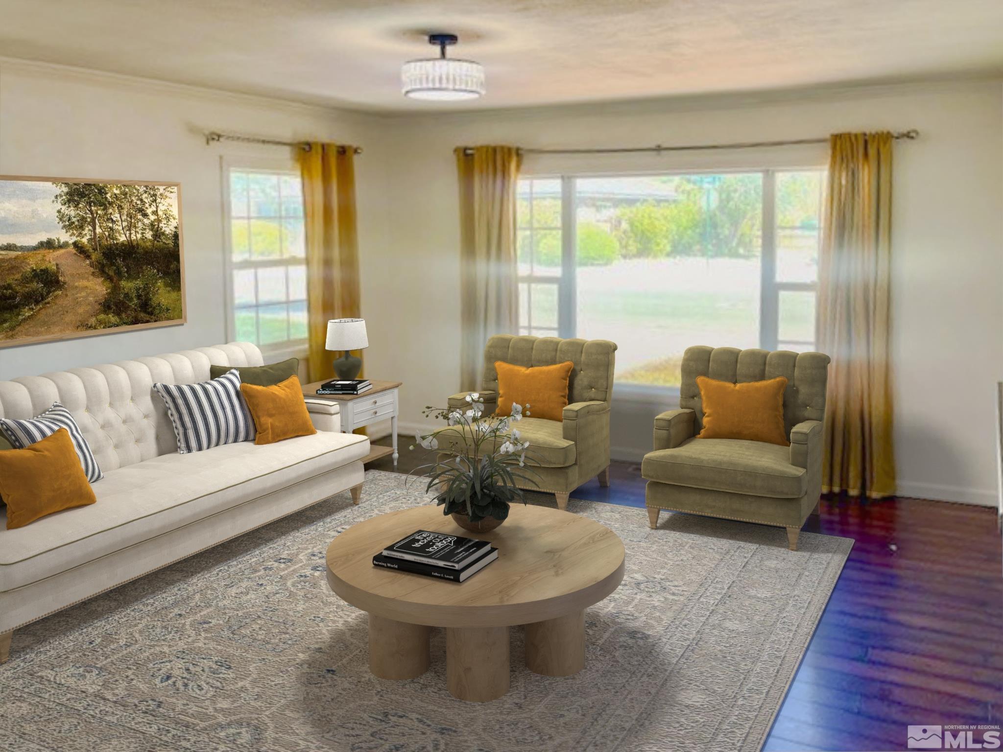 860 East Taylor Street Reno, NV 89502 - Photo 6 of 24 a living room with furniture and a large window