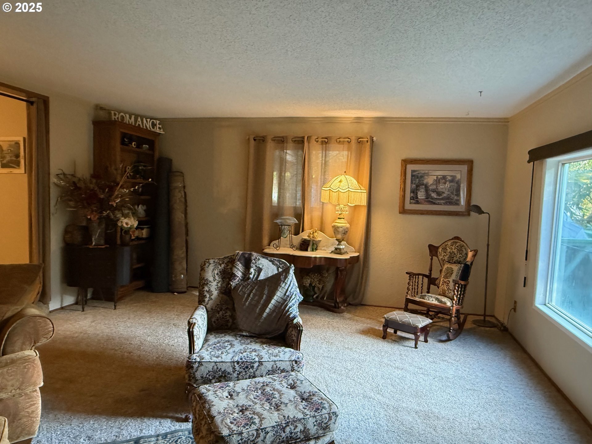 87511 Tiernan Road Mapleton, OR 97453 - Photo 10 of 23 a bedroom with furniture and a window