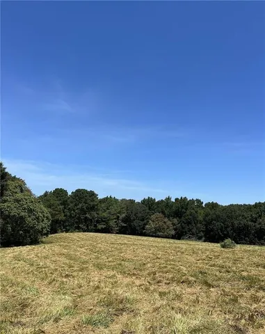 a view of lake with mountain