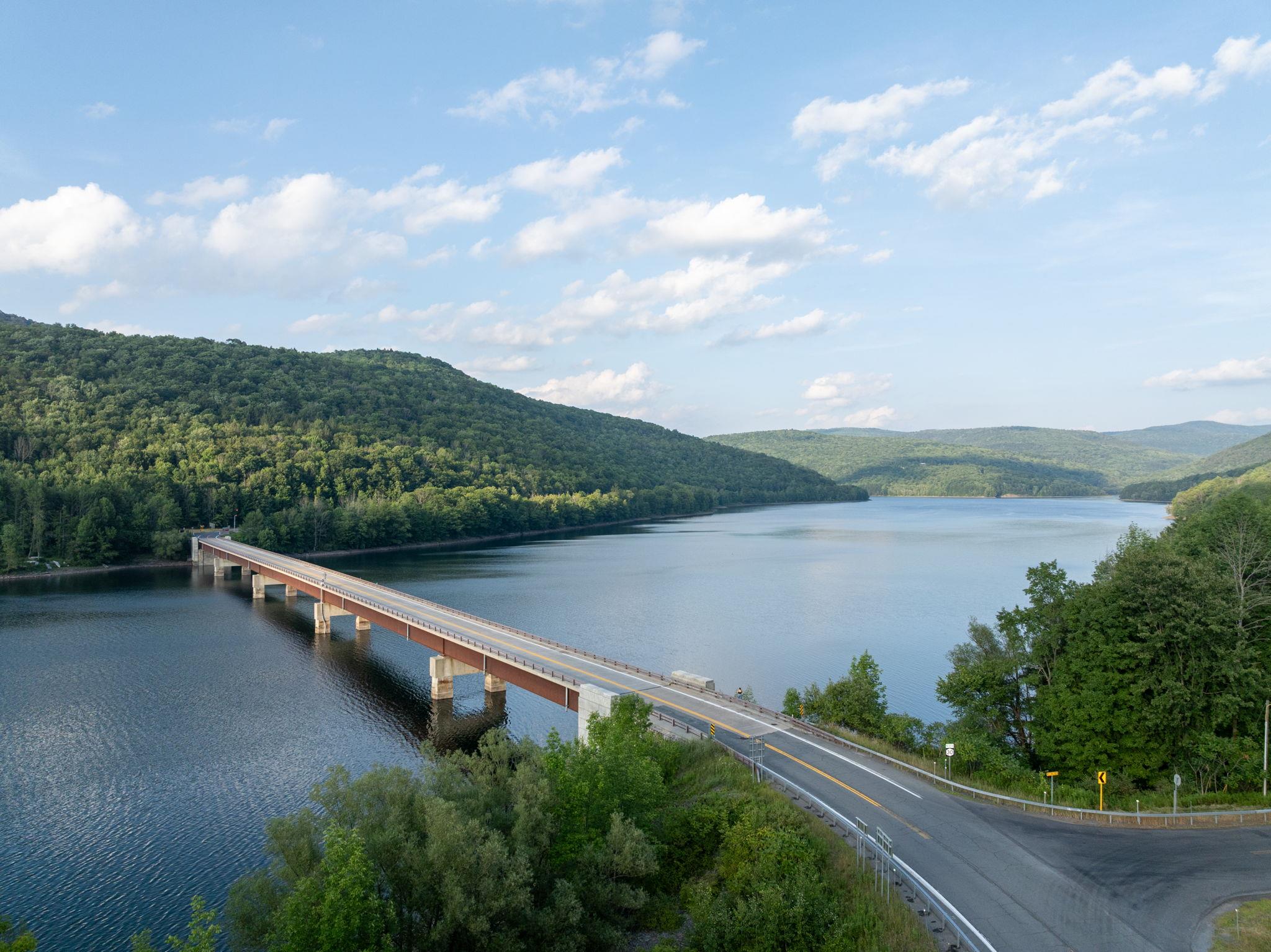Broad Channel Road Andes, NY 13731 - Photo 19 of 23 a view of lake with mountain