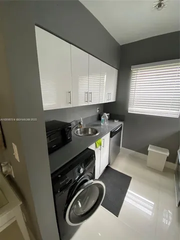 a room with storage and utility