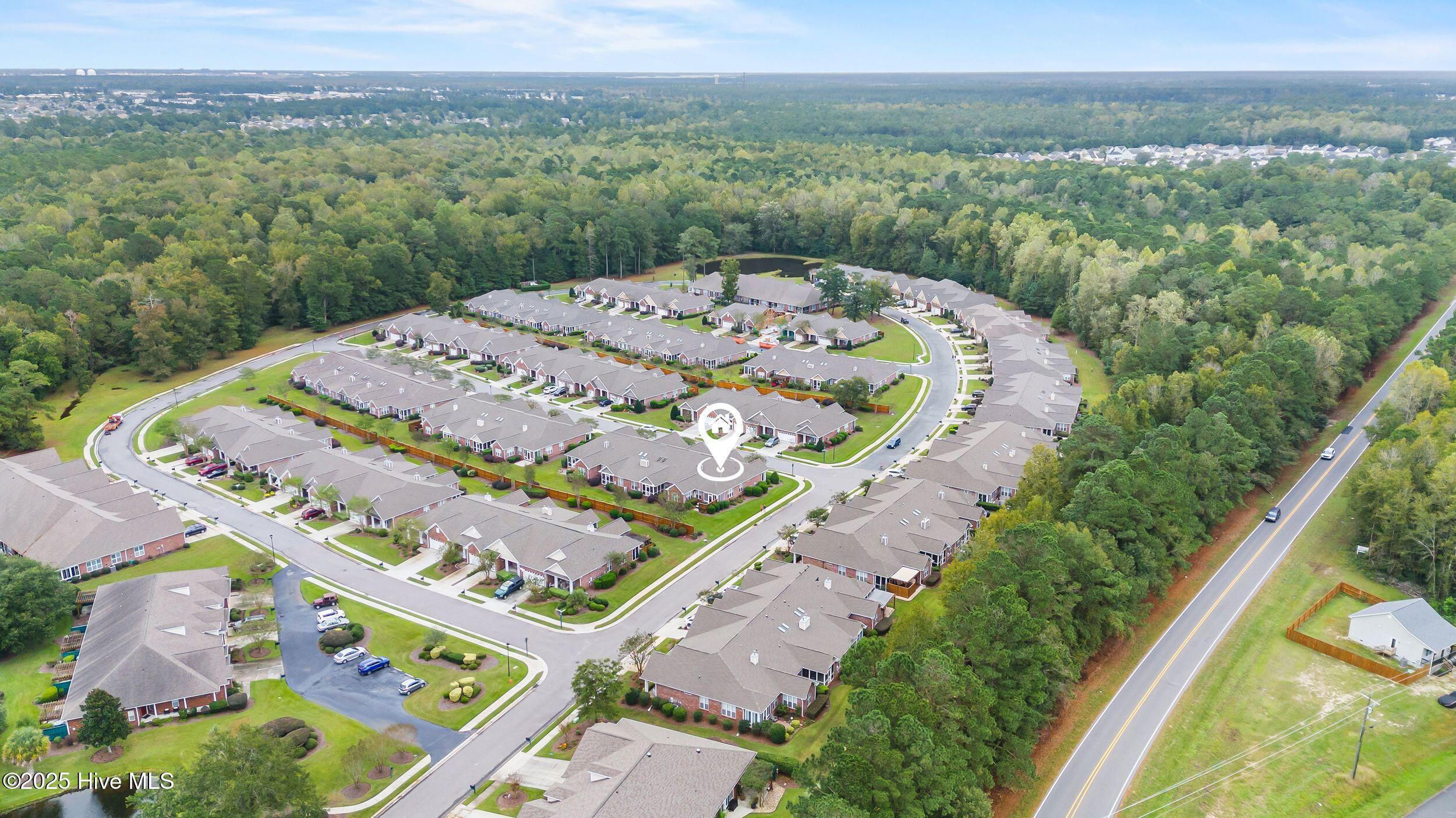 1302 Arbor Ridge Way Leland, NC 28451 - Photo 42 of 52 46_drone