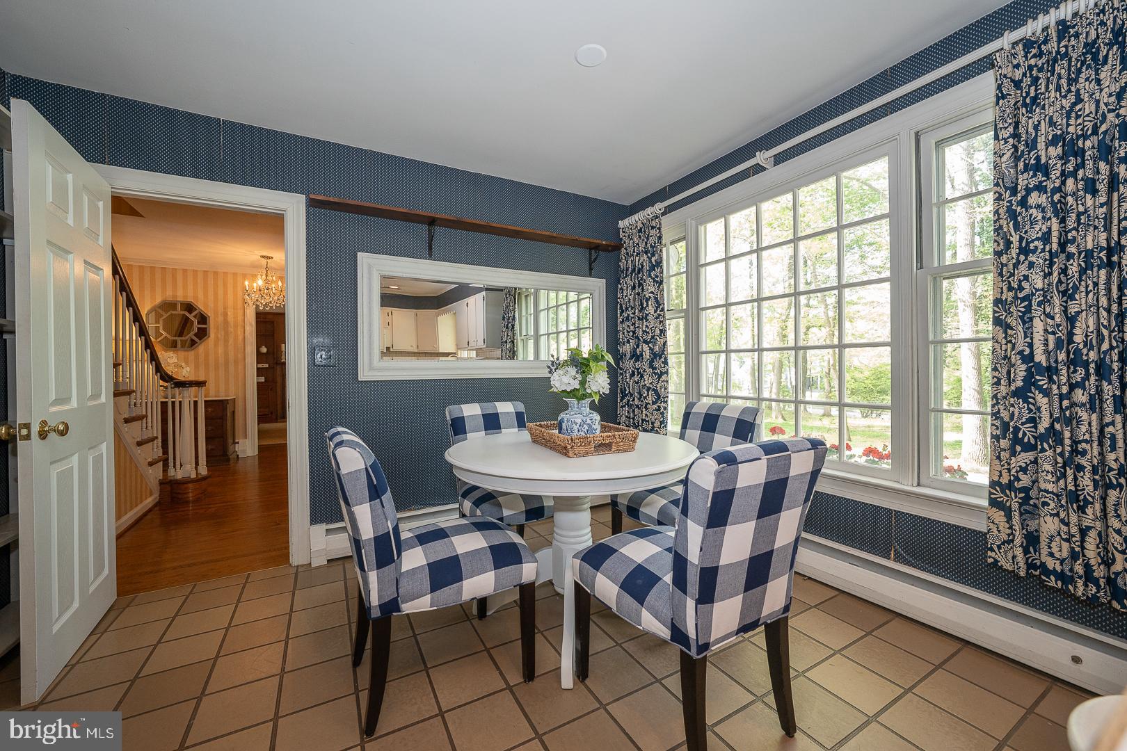 340 Chester Road Devon, PA 19333 - Photo 15 of 48 a view of a dining room with furniture and window