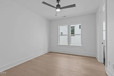 a view of a room with closet area