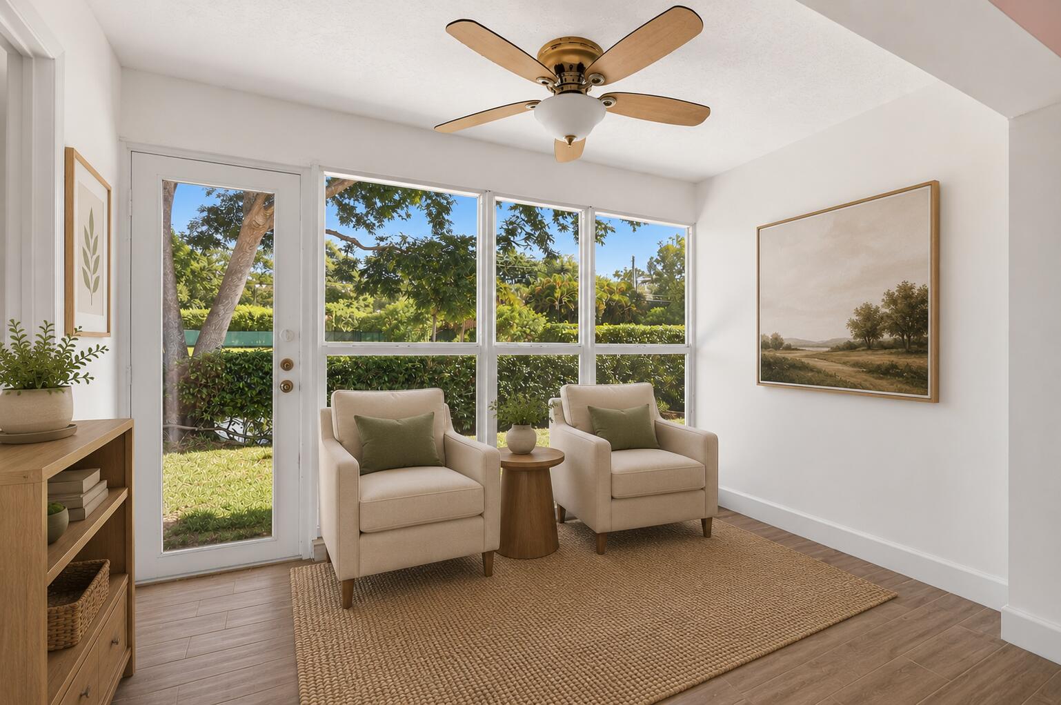 8681 Boca Drive, Unit 20 Boca Raton, FL 33433 - Photo 17 of 54 Virtually Stage Enclosed Florida Room