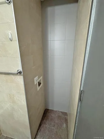 a living room with game table