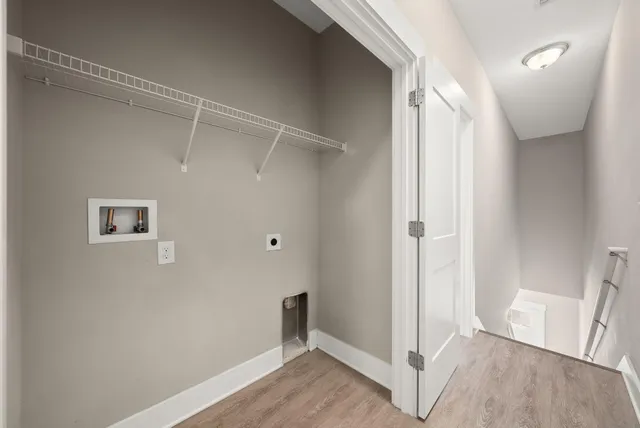 wooden floor in an empty room