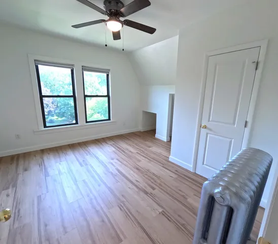 a view of livingroom with hardwood floor and window